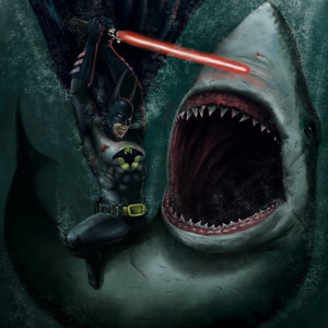 batman shark lightsaber